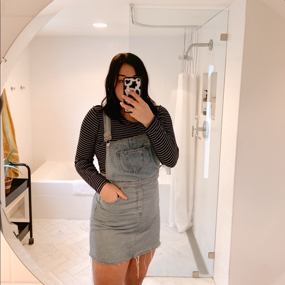 denim dress